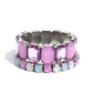 Mismatched Mood - Purple Bracelet
