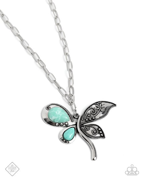 Moderate Merriment  - Green Necklace