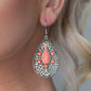 Modern Garden - Orange Earring