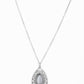 Modern Majesty - Silver Necklace