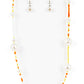 Modern Marina - Orange Necklace