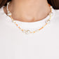 Modern Marina - Orange Necklace