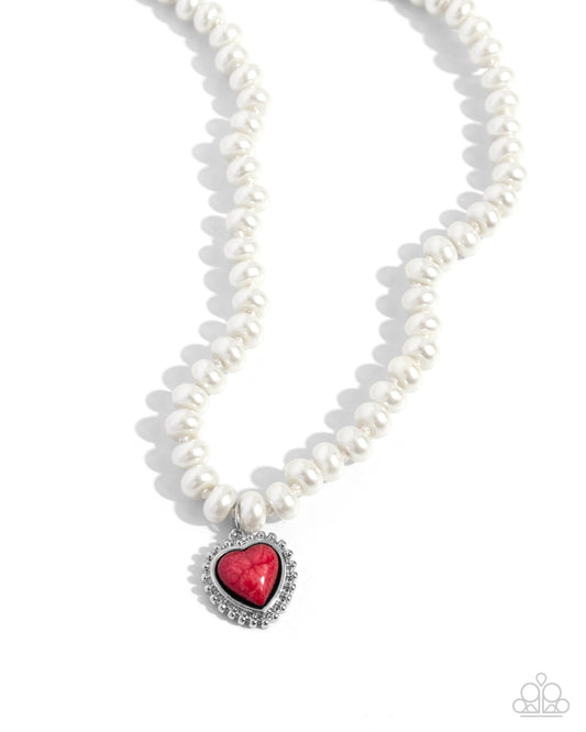 Modest Malibu - Red Necklace