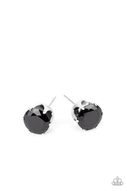 Modest Motivation - Black Earring