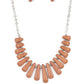 Mojave Empress - Brown Necklace