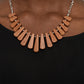 Mojave Empress - Brown Necklace