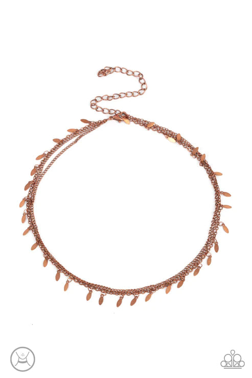 Monochromatic Magic - Copper Necklace