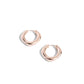 Monochromatic Makeover - Rose Gold Earring