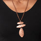 Monochromatic Model - Copper Necklace