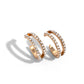 Monochromatic Mystique - Gold Earring