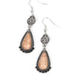 Montana Mountains - Brown Earring