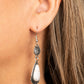 Montana Mountains - White Earring