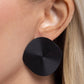 Moody Masterpiece - Black Earring
