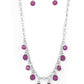 Moonbeam Magic - Purple Necklace