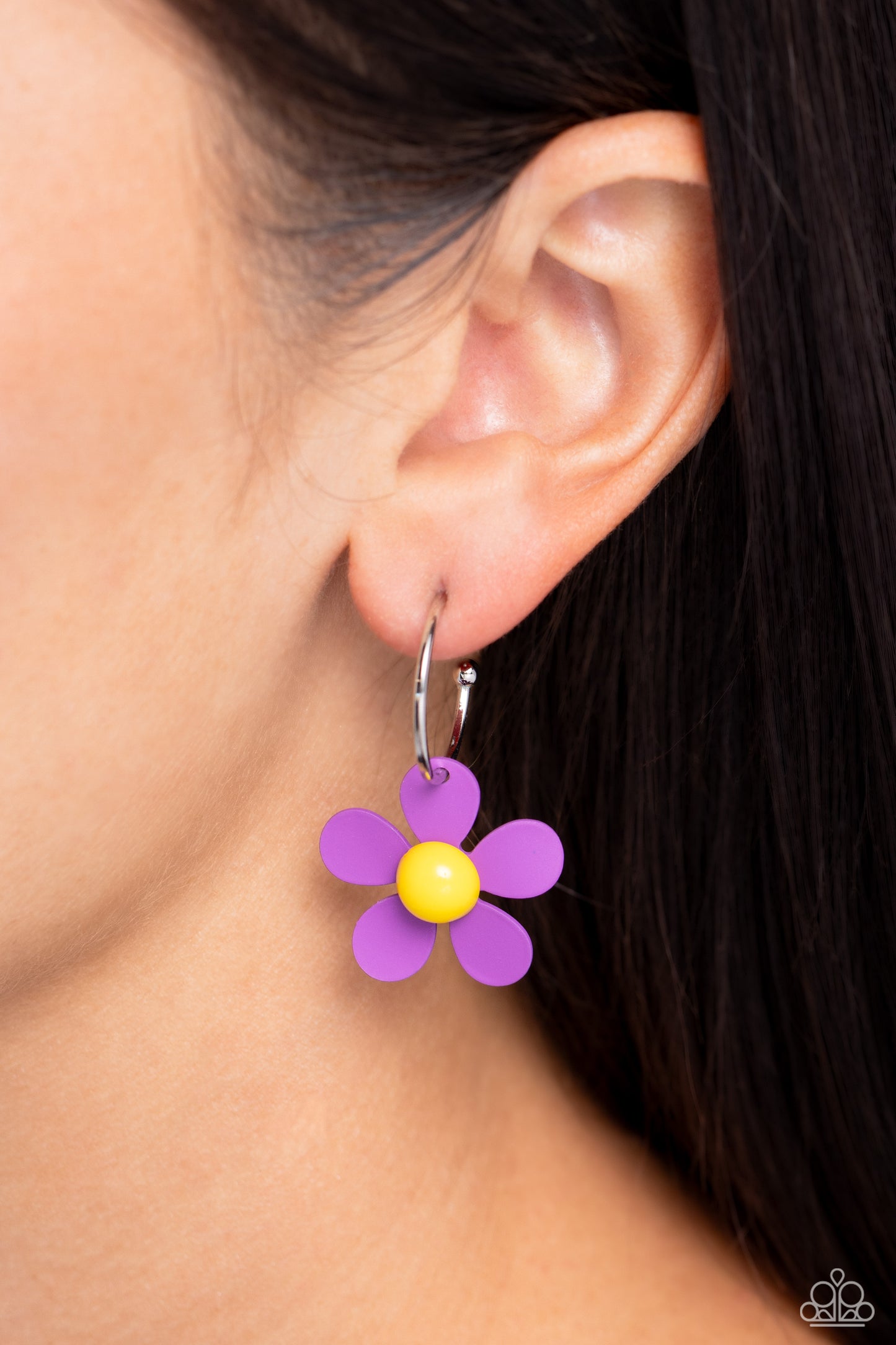 More FLOWER To You! - Purple Earring