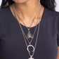 Moth Medley - Silver Necklace