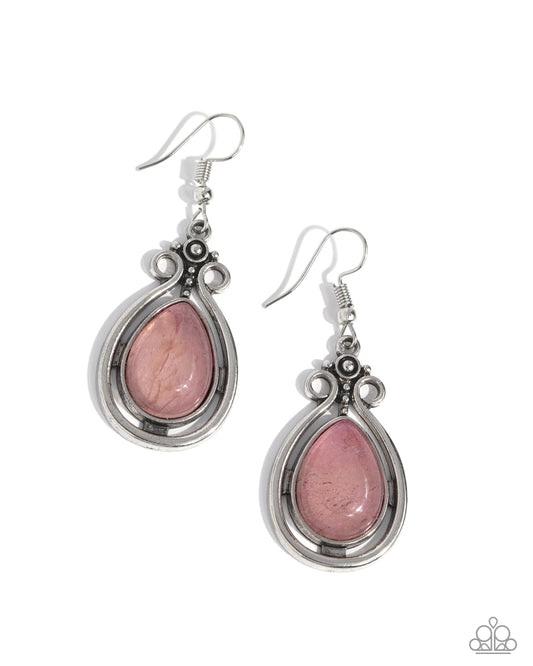 Mountain Mantra - Pink Earring