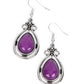 Mountain Mantra - Purple Earring