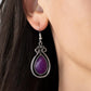Mountain Mantra - Purple Earring