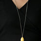 Musically Mojave - Yellow Necklace