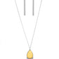 Musically Mojave - Yellow Necklace