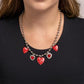 Mutual Affection - Red Necklace