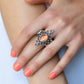 Mystical Mystique - Orange Ring