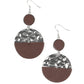 Natural Element - Brown Earring