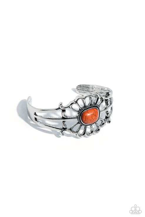 Natural Need - Orange Bracelet