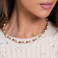 Natural Nonchalance - Brown Necklace