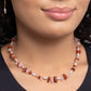 Natural Nuance - Red Necklace