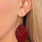 Naturally Nostalgic - Brown Earring