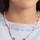 Naturally Notorious - Orange Necklace