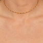 Neon Lights - Orange Choker