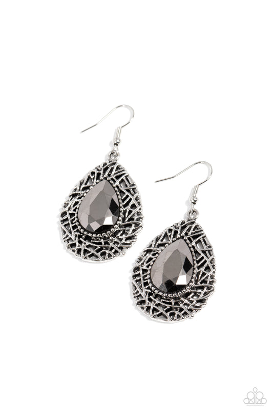 Nest Nouveau - Silver Earring