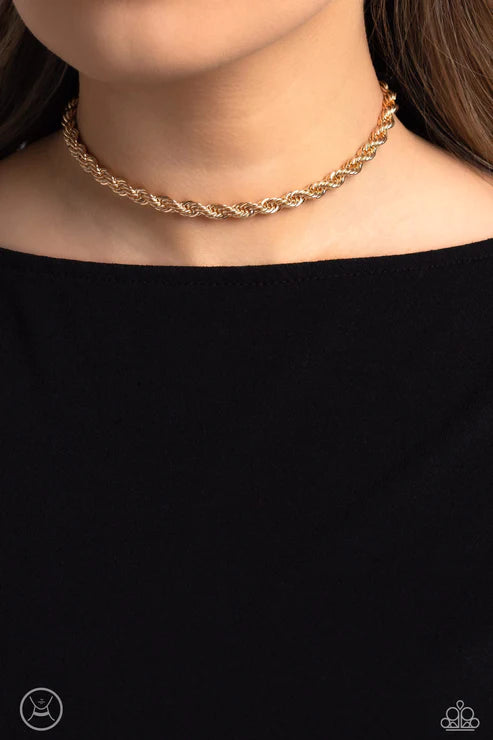 Never Lose ROPE - Gold Necklace