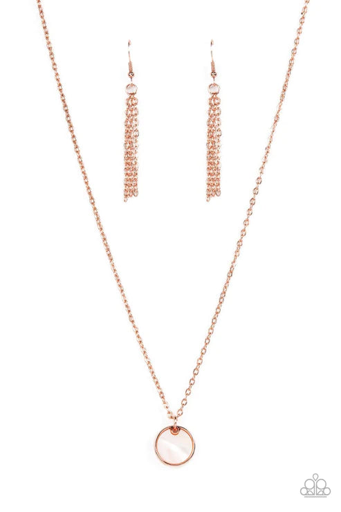 New Age Nautical - Copper Necklace