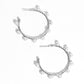 Night at the Gala - White Earring