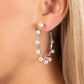 Night at the Gala - White Earring