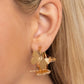 No WINGS Attached - Gold Earring