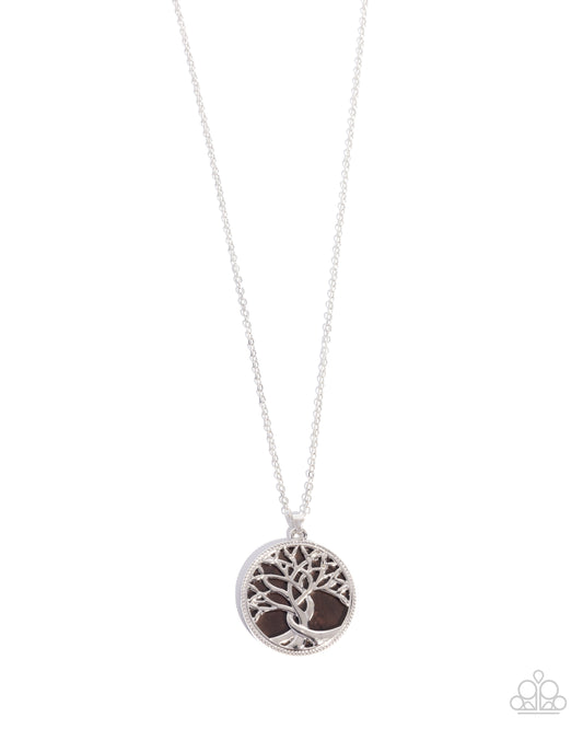 Nordic Nuance - Brown Necklace