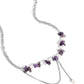 Nostalgically Noble - Purple Necklace