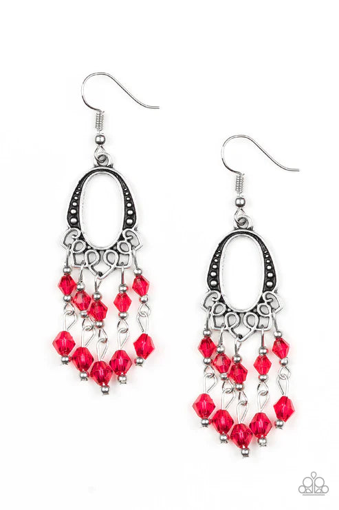 Not The Only Fish In The Sea - Red Earring