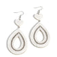 Now SEED Here - White Earring