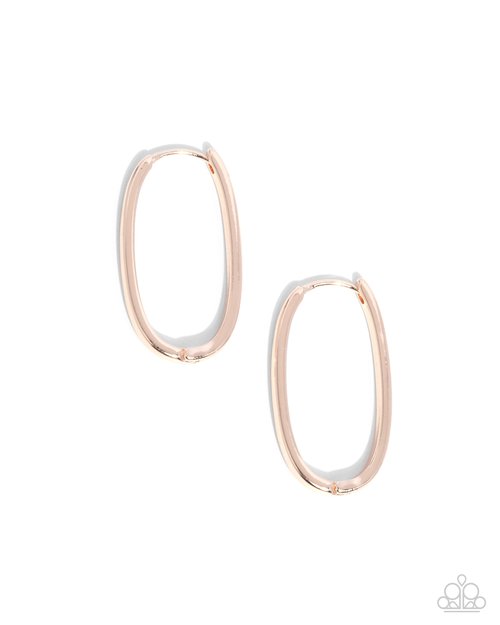 Now or LEISURE - Rose Gold Earring