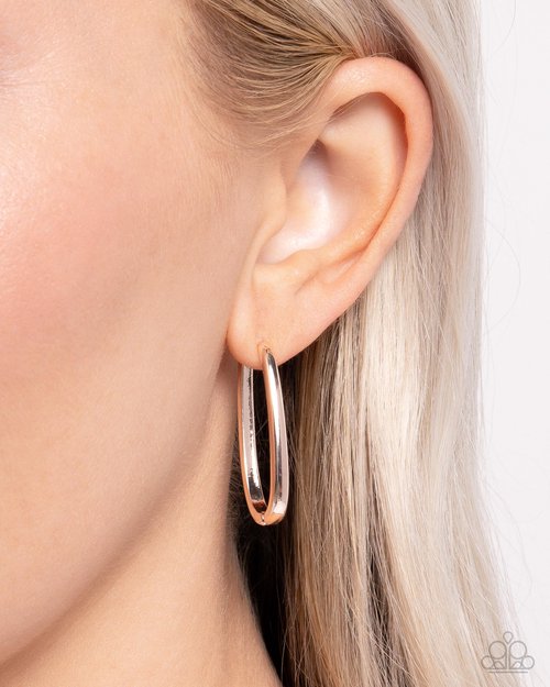 Now or LEISURE - Rose Gold Earring