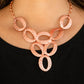 OVAL The Limit - Copper Necklace
