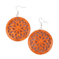 Ocean Canopy - Orange Earring