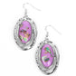 Ocean Floor Oracle - Purple Earring