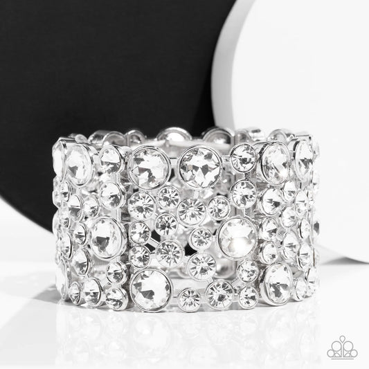 One Up - White ZI Bracelet